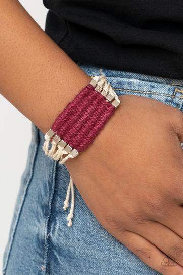 Beachology - Red Paparazzi Urban Bracelet