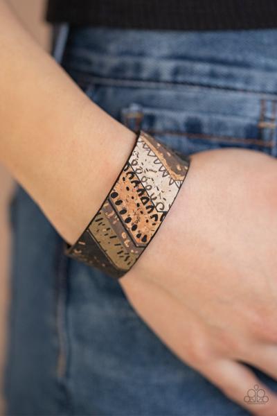  Come Uncorked - White Bracelet