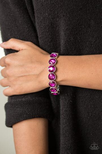 Number One Knockout - Pink Bracelet