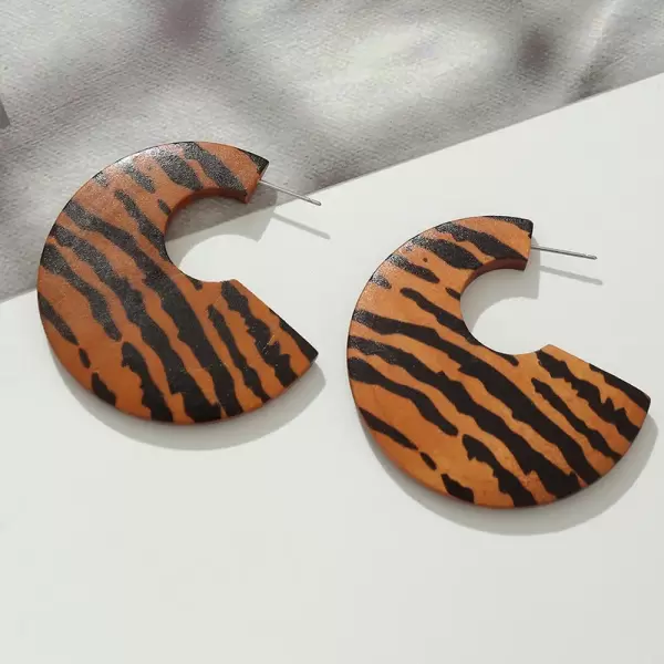 Zebra Leopard - Wood