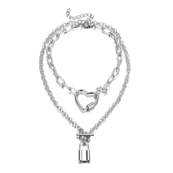 Locked Heart - Silver 