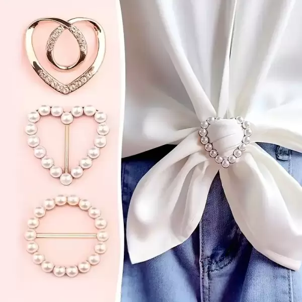 Brooch tie - Pearl7